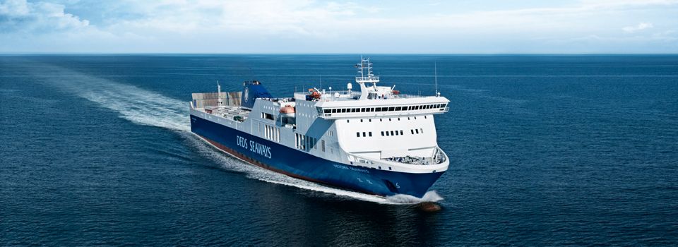 Die DFDS Fähre Victoria Seaways