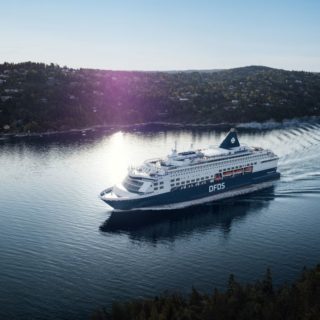 Passage des Oslofjords mit der DFDS Pearl Seaways auf der Minikreuzfahrt Kopenhagen Oslo