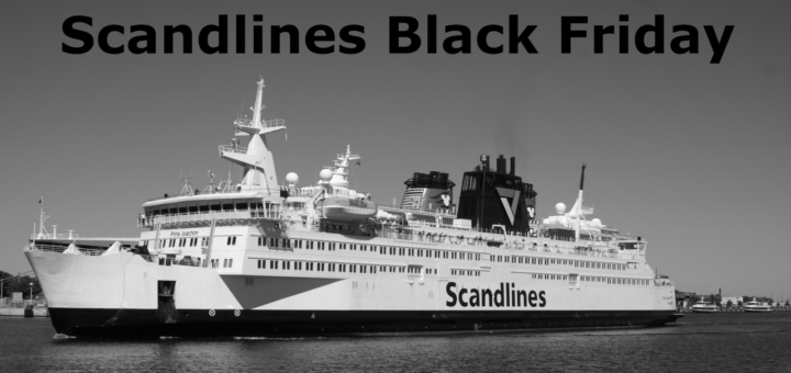 Scandlines Black Friday 2025 - bis zu 50% Rabatt.