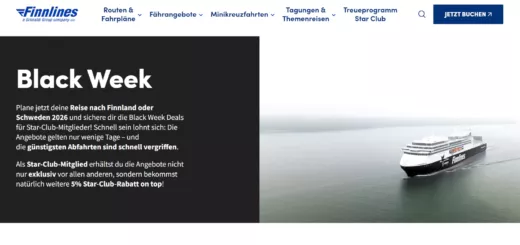 Finnlines Black Friday & Black Week 2025